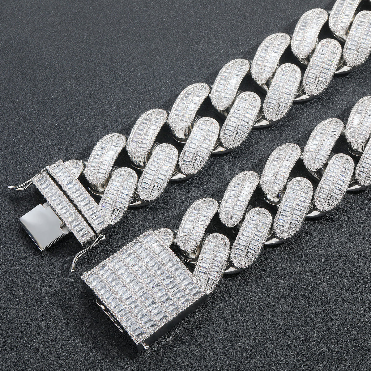 Hip Hop Cuban Link Copper Bracelet for Men product image