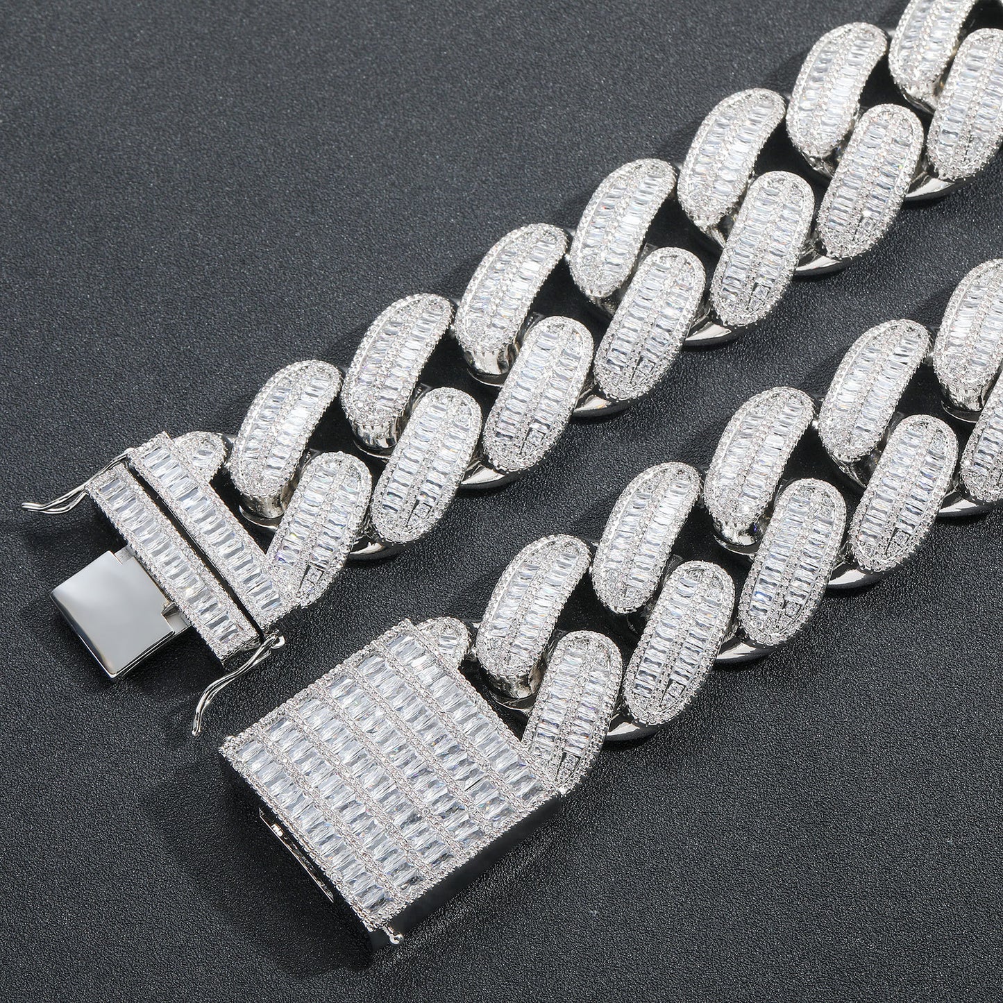 Hip Hop Cuban Link Copper Bracelet for Men