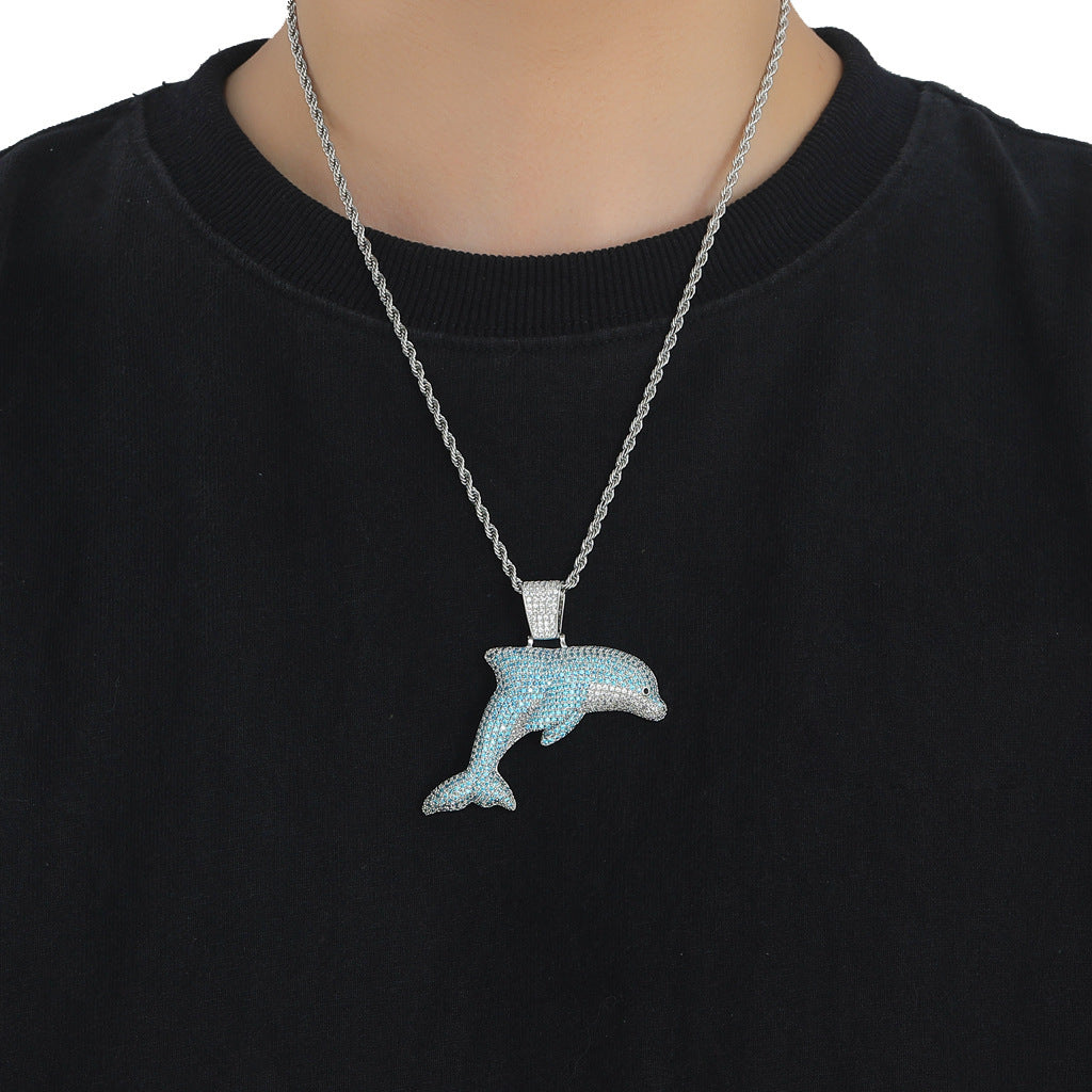 Hip Hop Fashion Copper Pendant Necklace for Men and Women