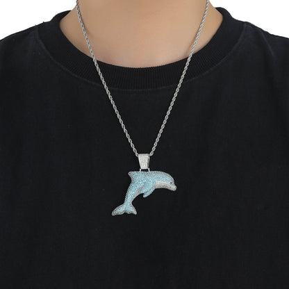 Hip Hop Fashion Copper Pendant Necklace for Men and Women