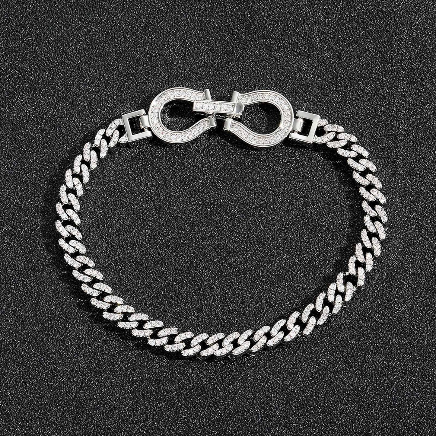 Cuban Link Copper Bracelet for Men and Women