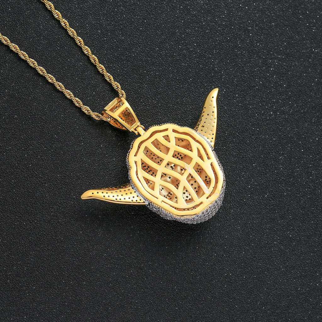 Hip Hop Fashion Stainless Steel Pendant Necklace for Men and Women