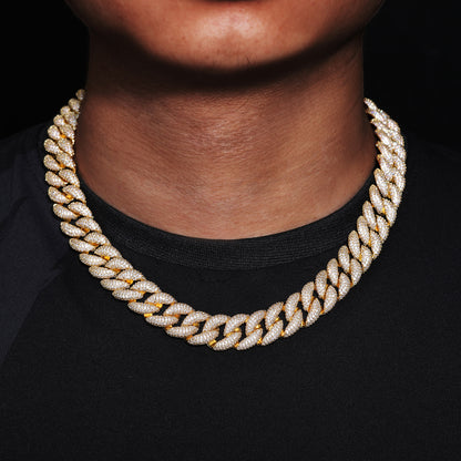 Iced Out Cuban Link Bracelet, Pavé Zircon Hip Hop Curb Chain, Unisex