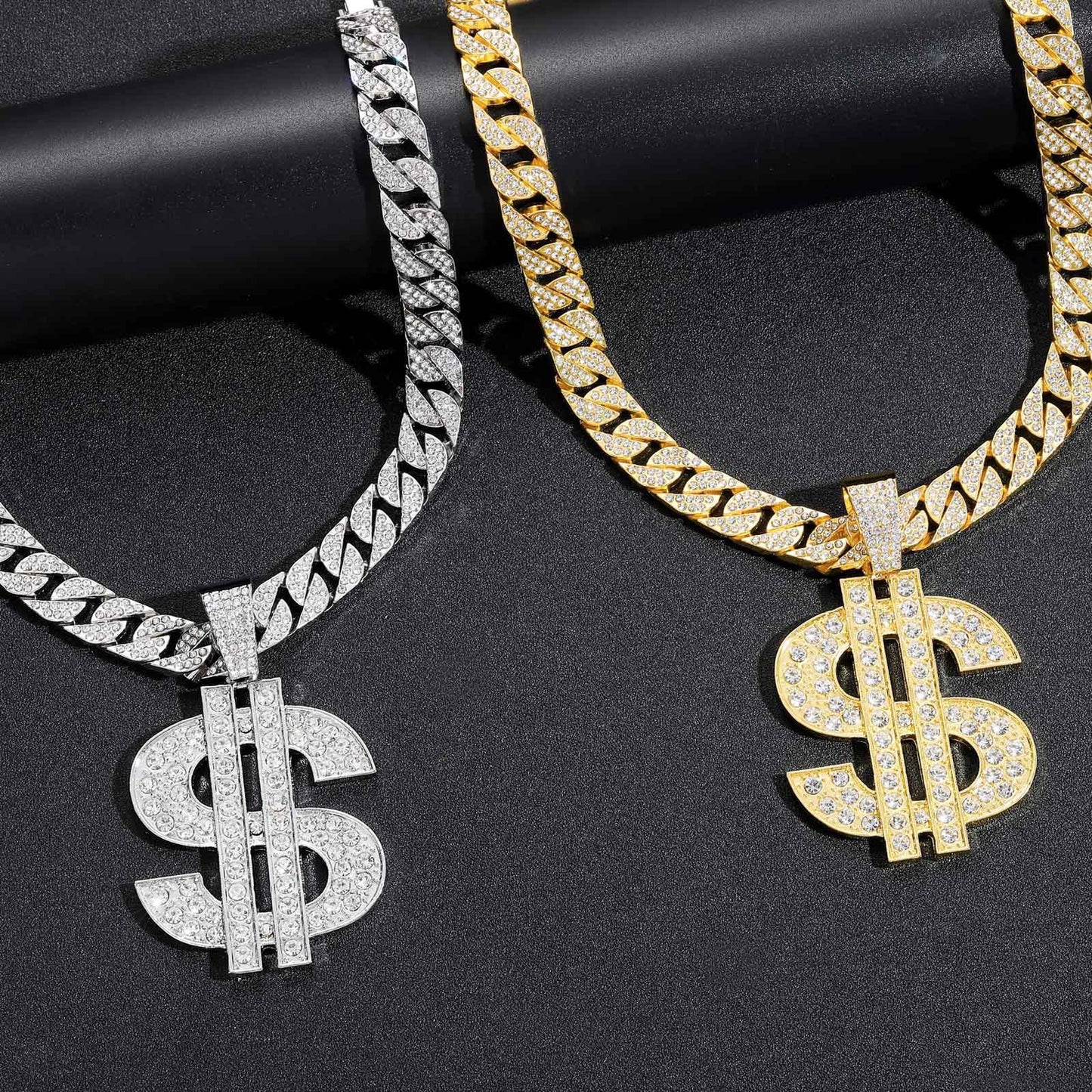 Hip Hop Cuban Link Stainless Steel Necklace for Men and Women