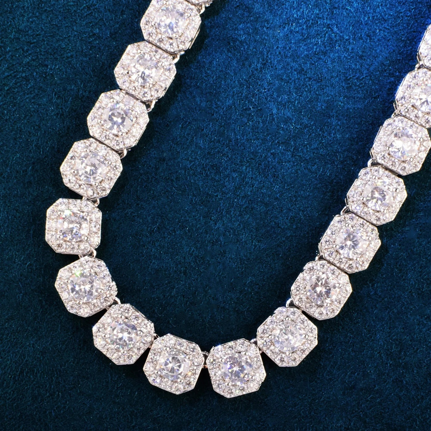 Octagon Iced Out Hip Hop Chain for Men