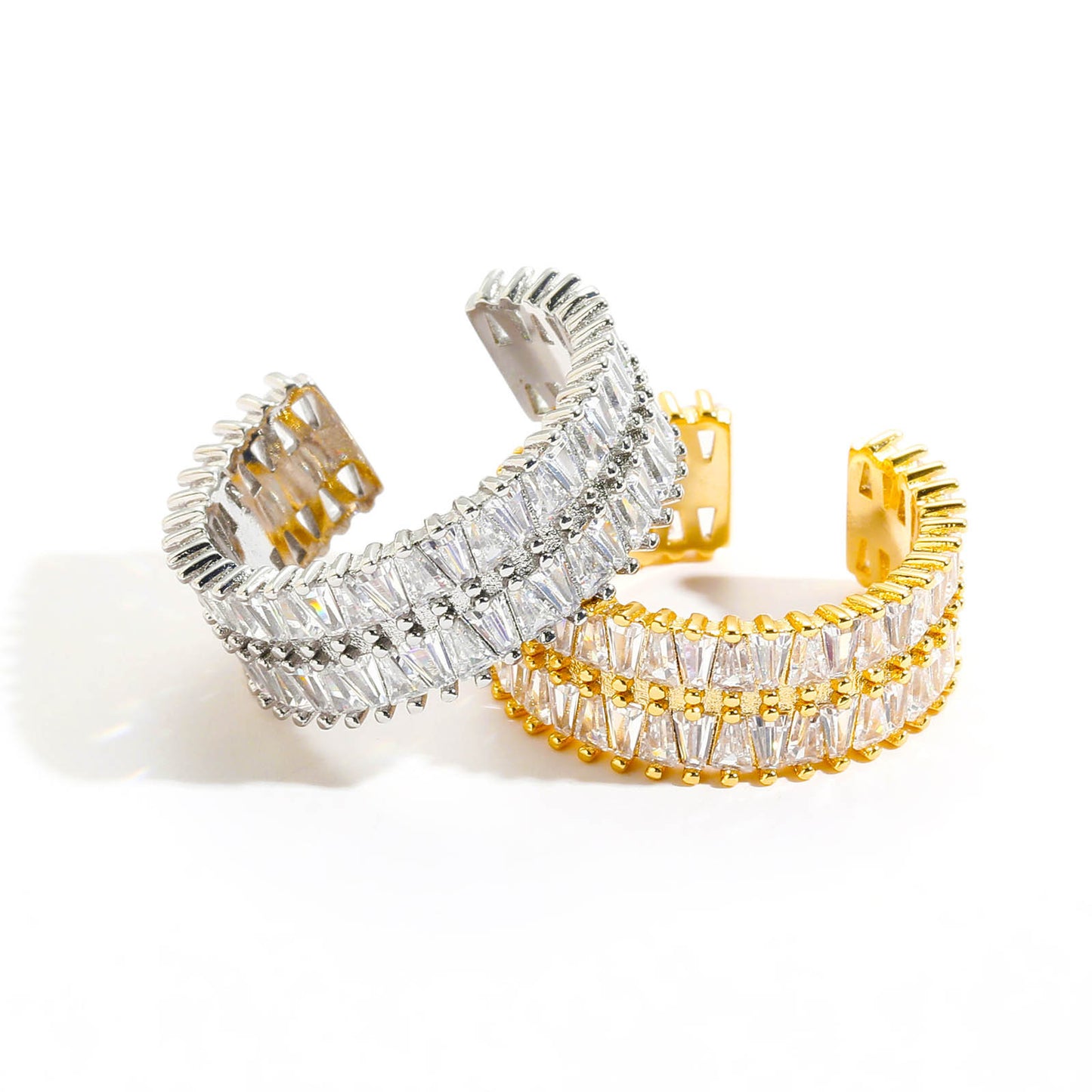 Hip Hop Light Luxury Cuban Link Cubic Zirconia Bracelet for Men