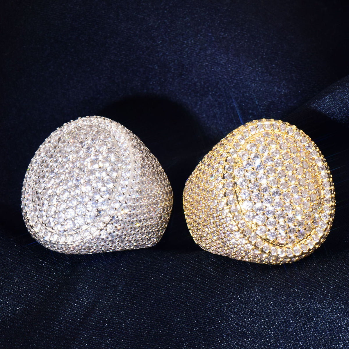 Iced Out Basketball Ring for Unisex product image