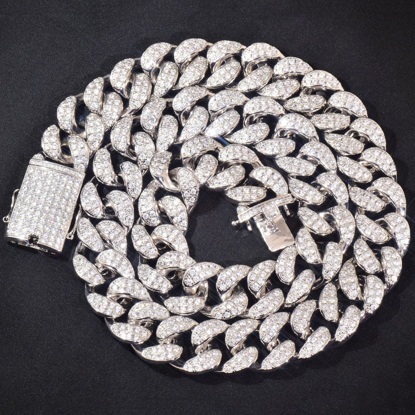 Iced Out Cuban Link Chain Necklace