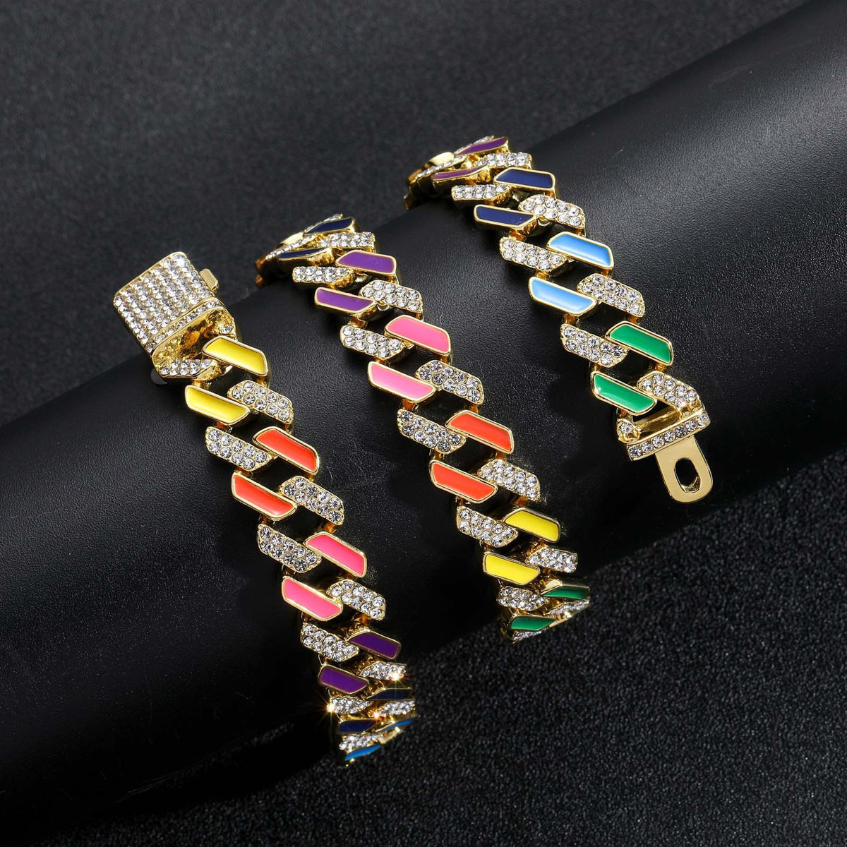 Hip Hop Punk Cuban Link Alloy Necklace for Men and Women product image
