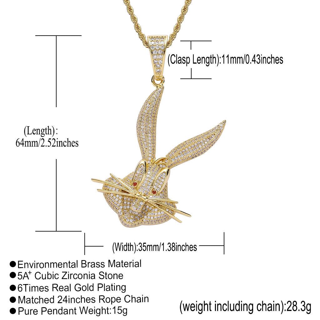 Hip Hop Fashion Pearl Necklace for Men and Women