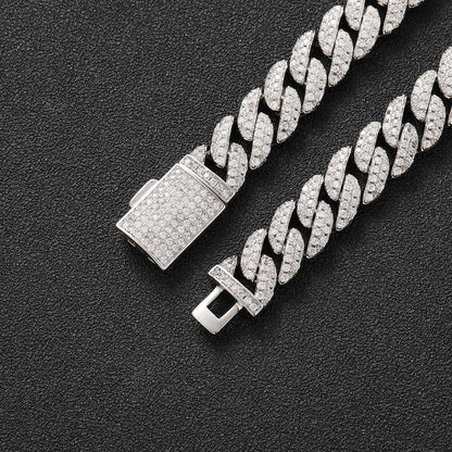 Hip Hop Minimalist Cuban Link Copper Bracelet for Men