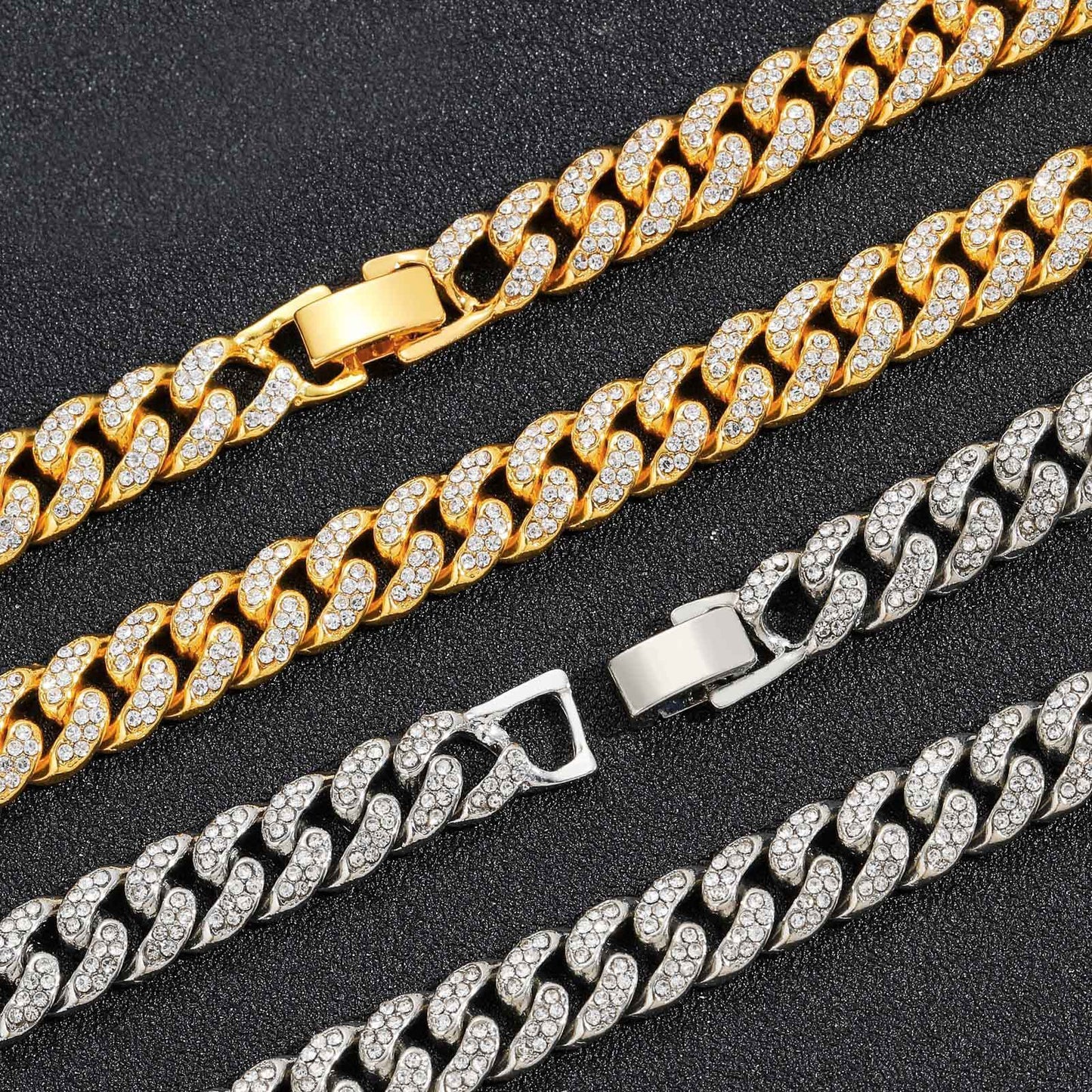 Fashion Cubic Zirconia Bracelet for Men and Women