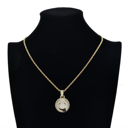 Hip Hop Fashion Copper Pendant Necklace for Men and Women