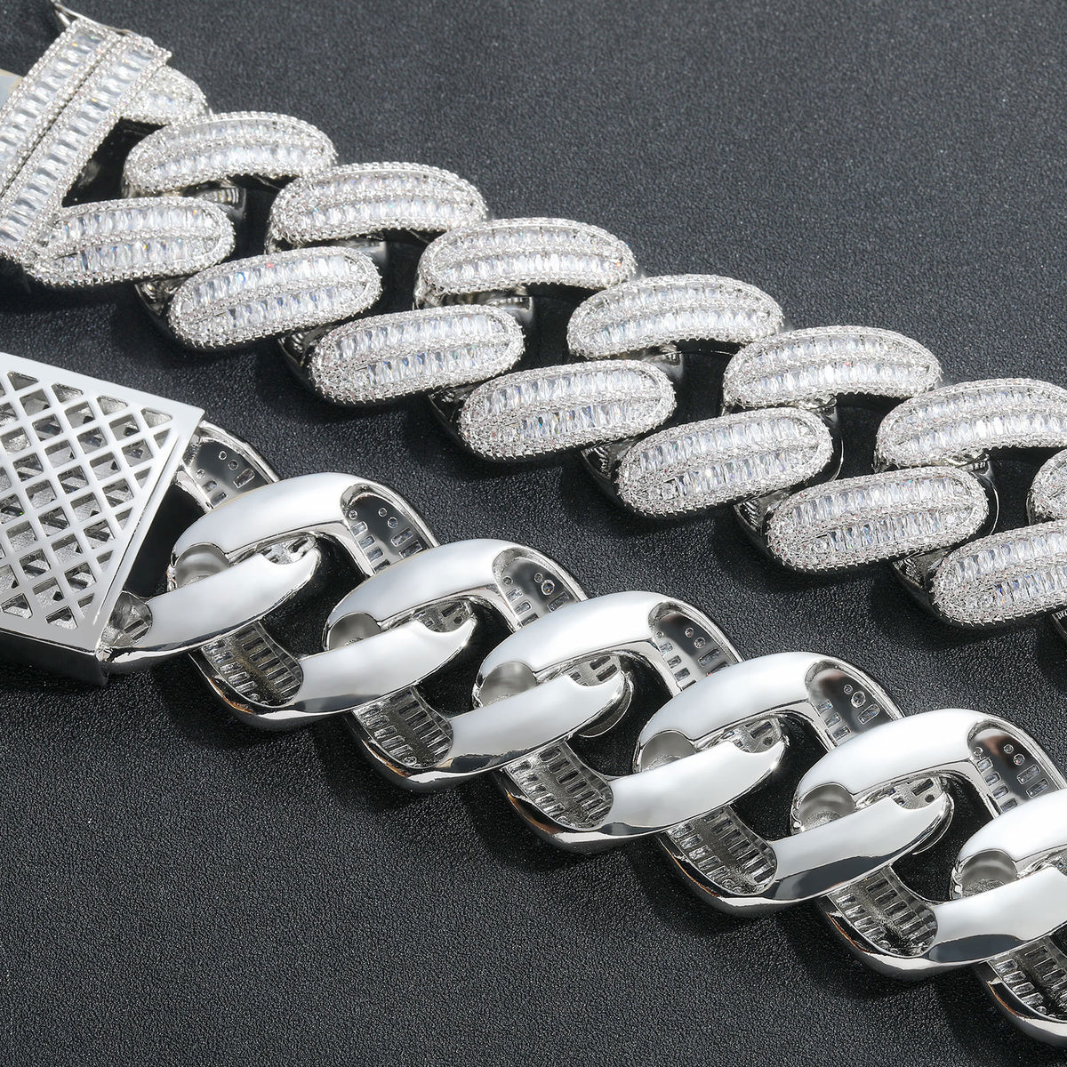 Hip Hop Cuban Link Copper Bracelet for Men product image