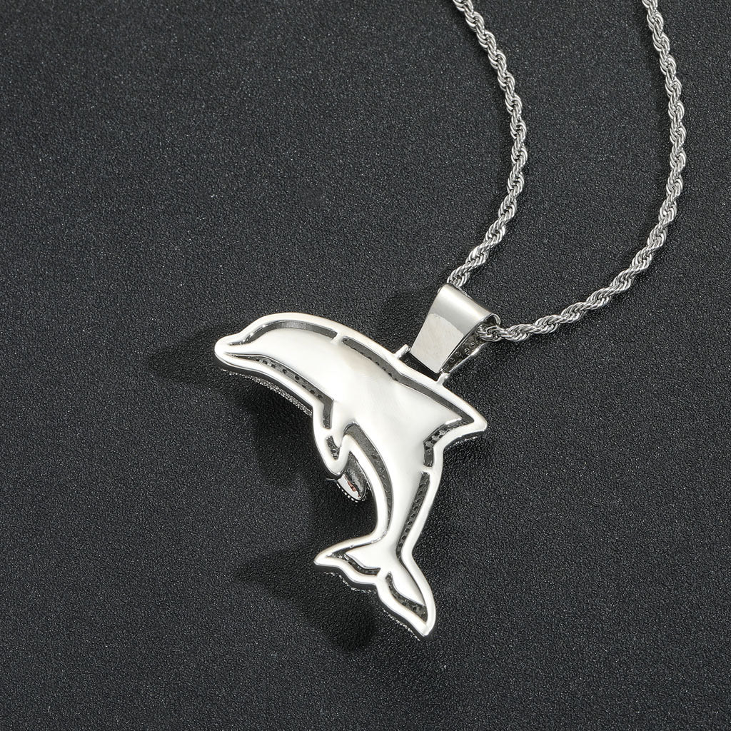 Hip Hop Fashion Copper Pendant Necklace for Men and Women