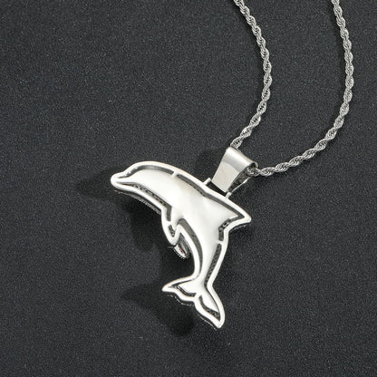 Hip Hop Fashion Copper Pendant Necklace for Men and Women