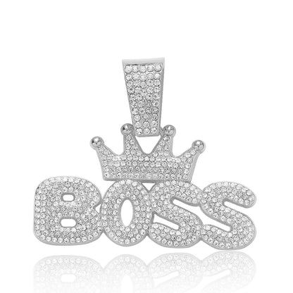 Hip Hop Light Luxury Iced Link Alloy Bracelet for Men and Women