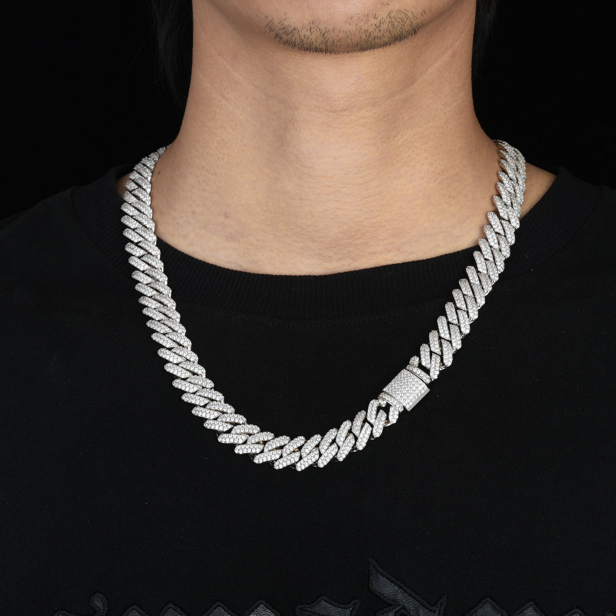 Iced Out 5A CZ Cuban Link Chain Necklace & Bracelet product image
