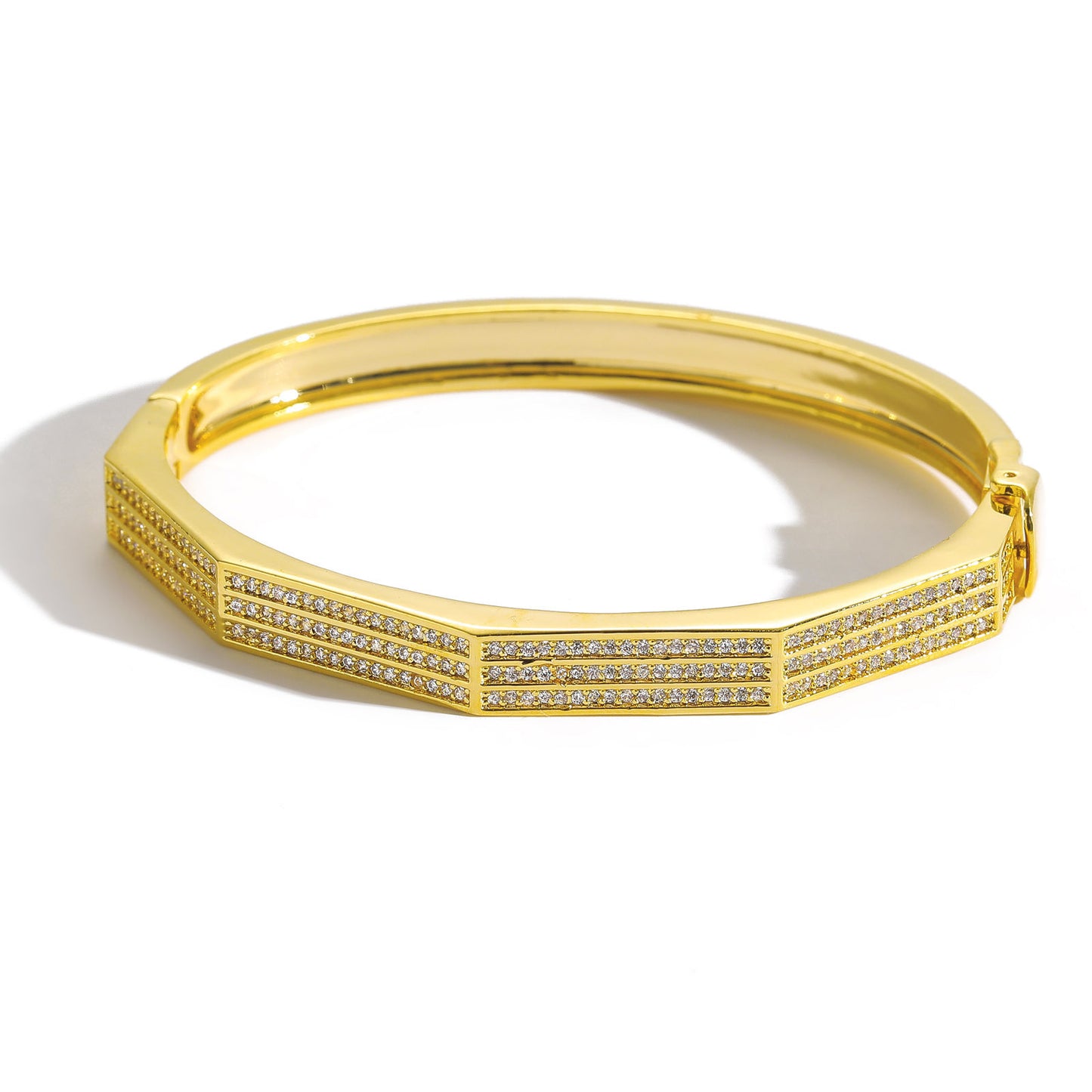 Fashion Cubic Zirconia Bracelet for Men and Women