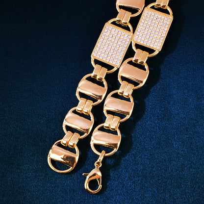 Iced Out Hip Hop Chain Necklace