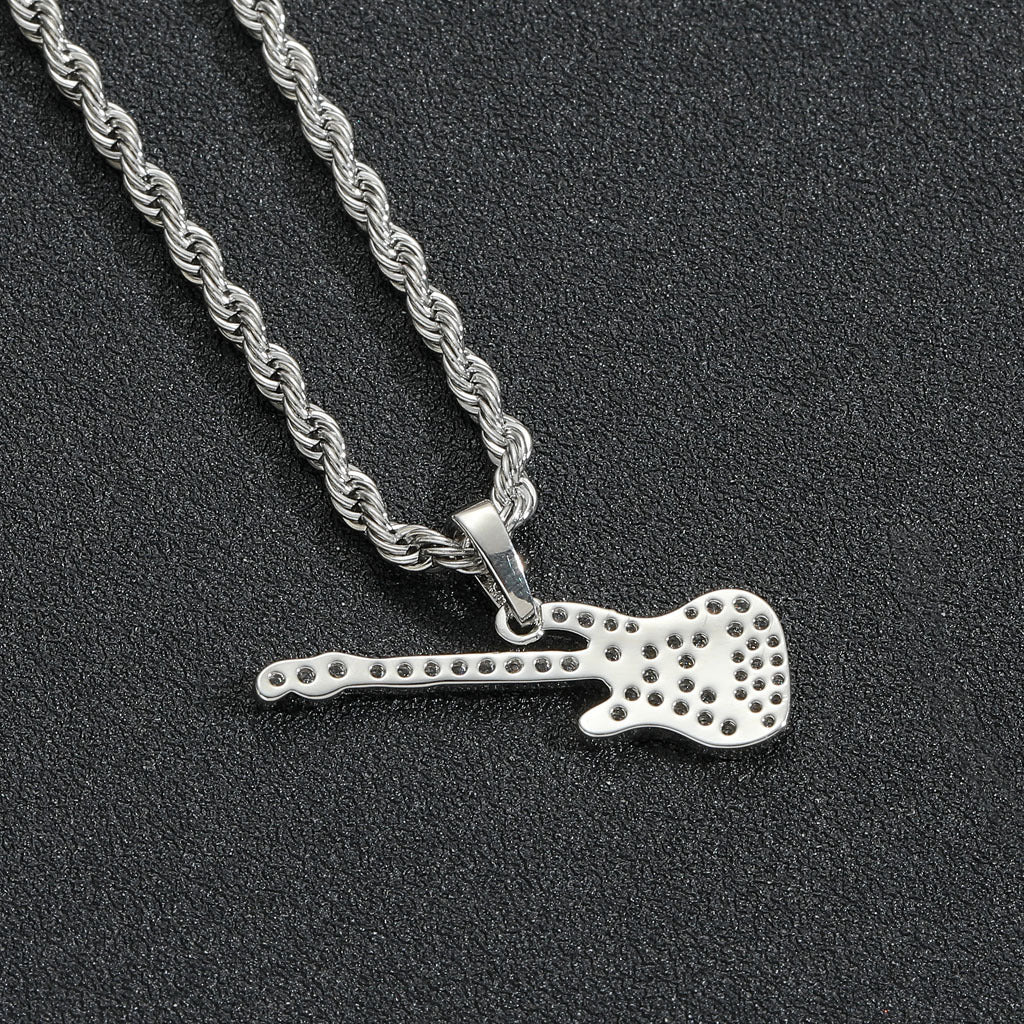 Hip Hop Punk Fashion Copper Pendant Necklace for Men and Women