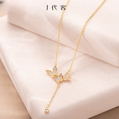 Minimalist Circle Pendant Necklace for Women