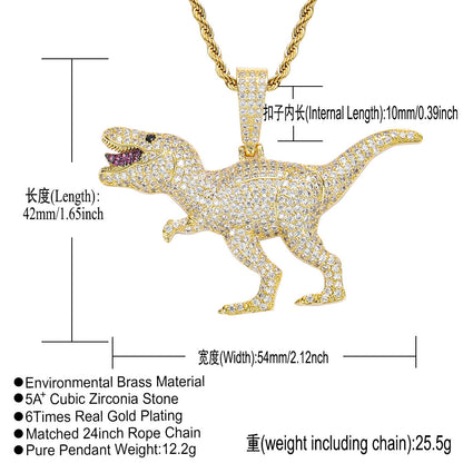 Hip Hop Cuban Link Bubble Cubic Zirconia Necklace for Men and Women