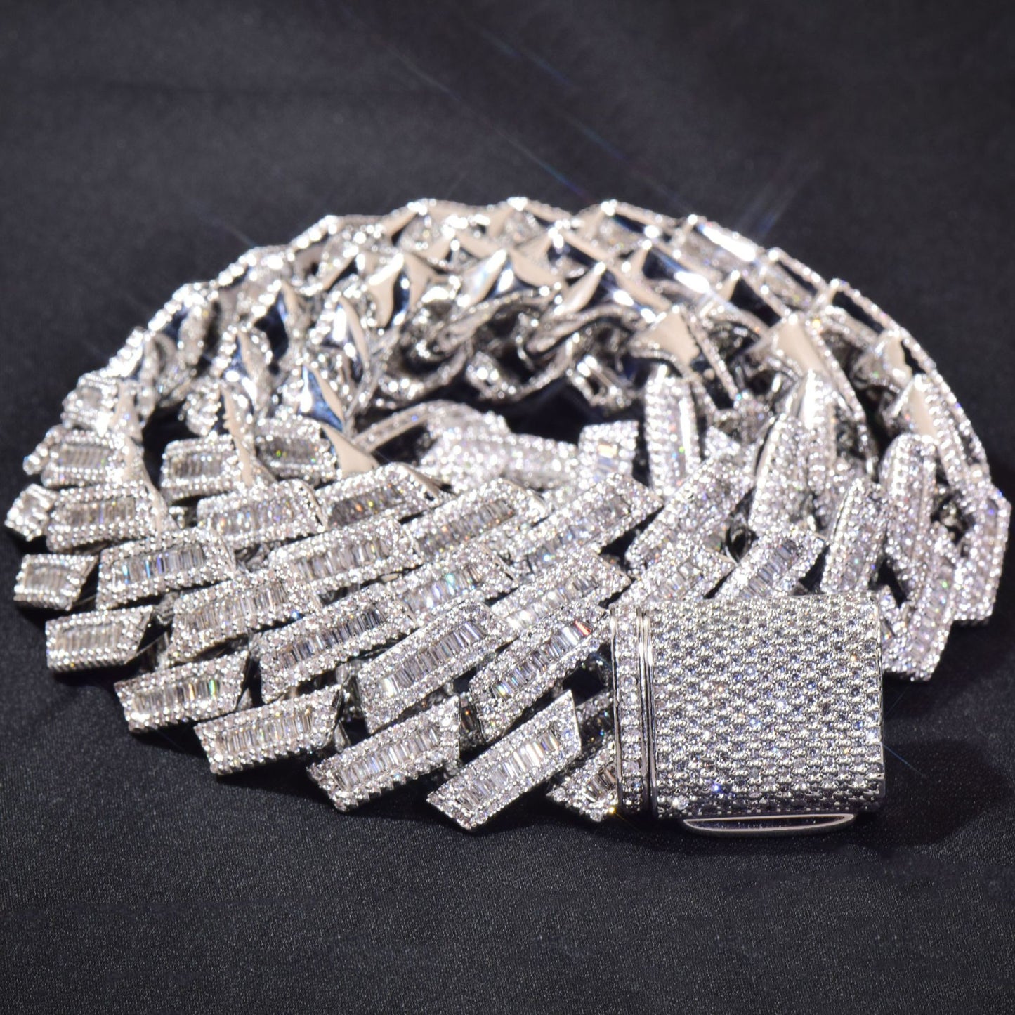 Iced Out Cuban Link Chain