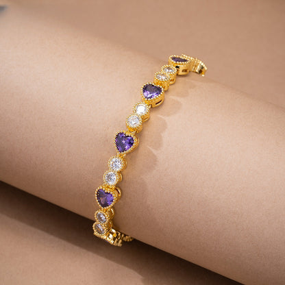 Colorful CZ bracelet for Women