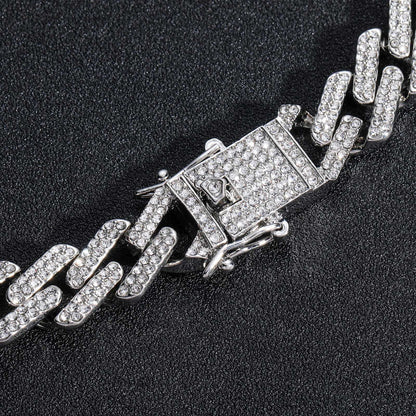 Light Luxury Cuban Link Alloy Necklace for Men