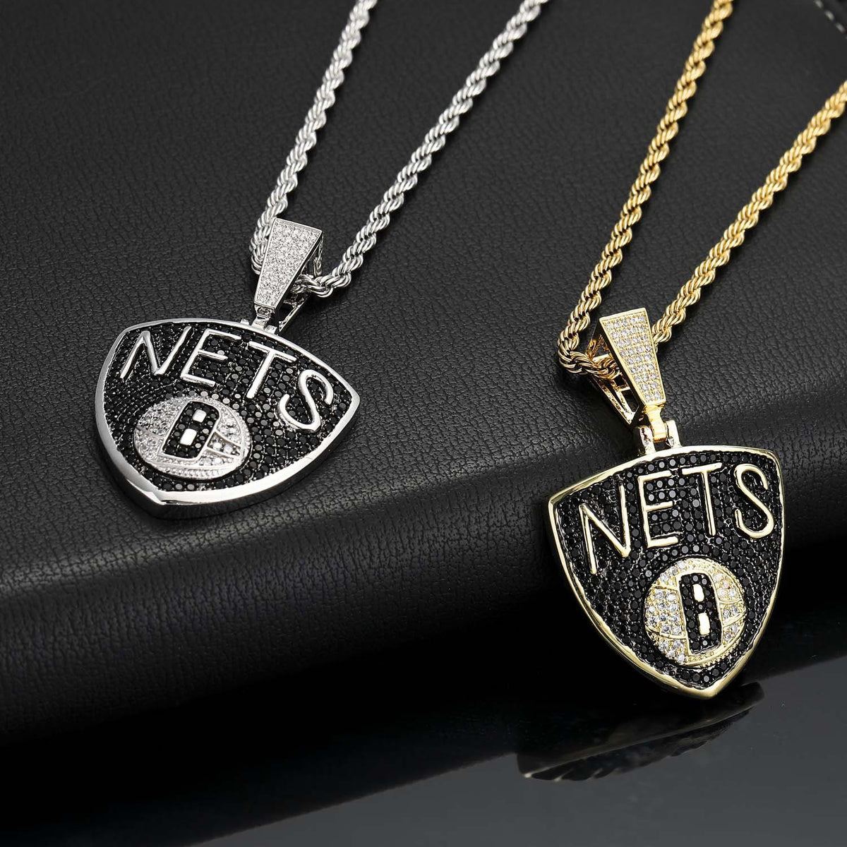 Hip Hop Letter Cubic Zirconia Pendant Necklace for Men and Women product image