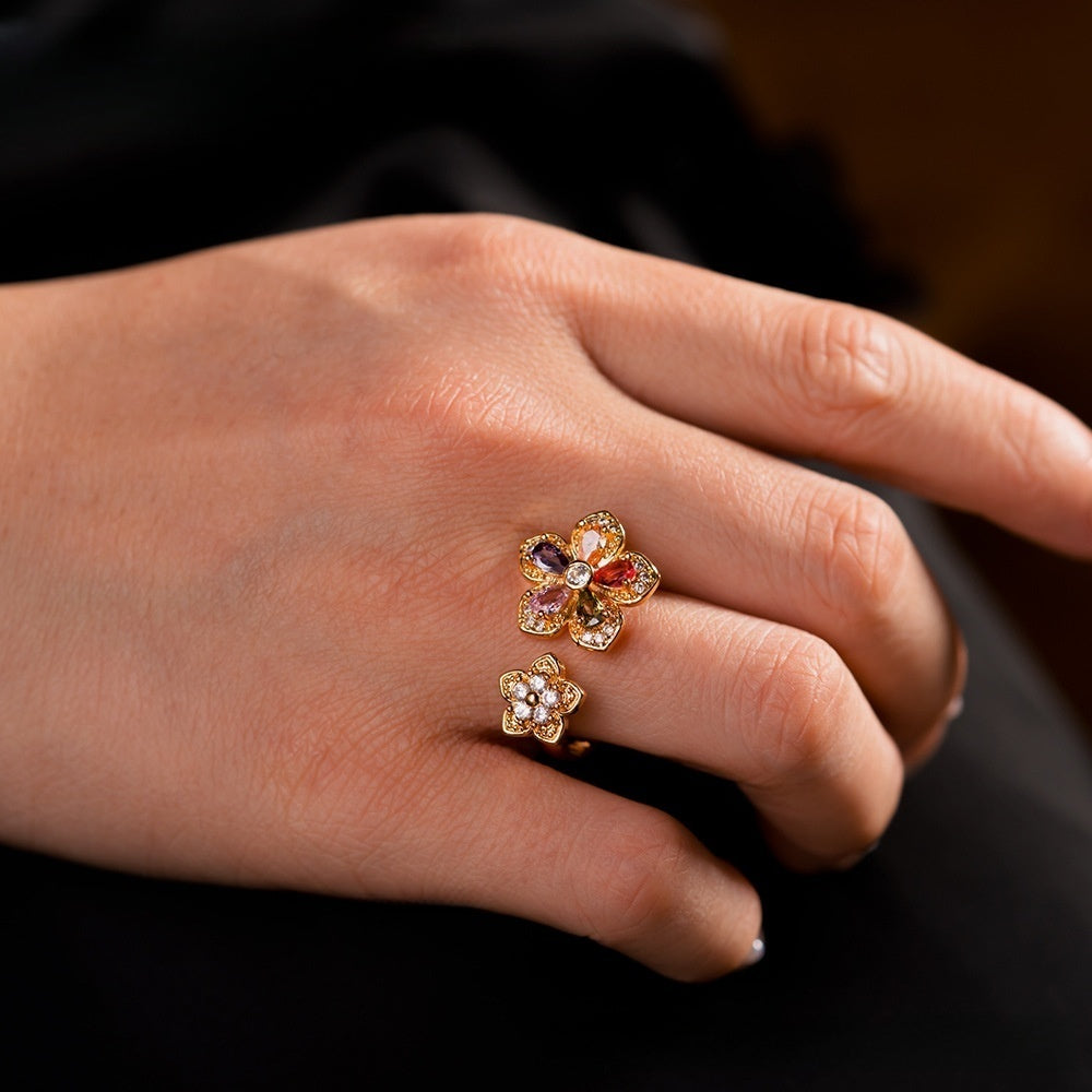 Floral Open Ring for Women product image