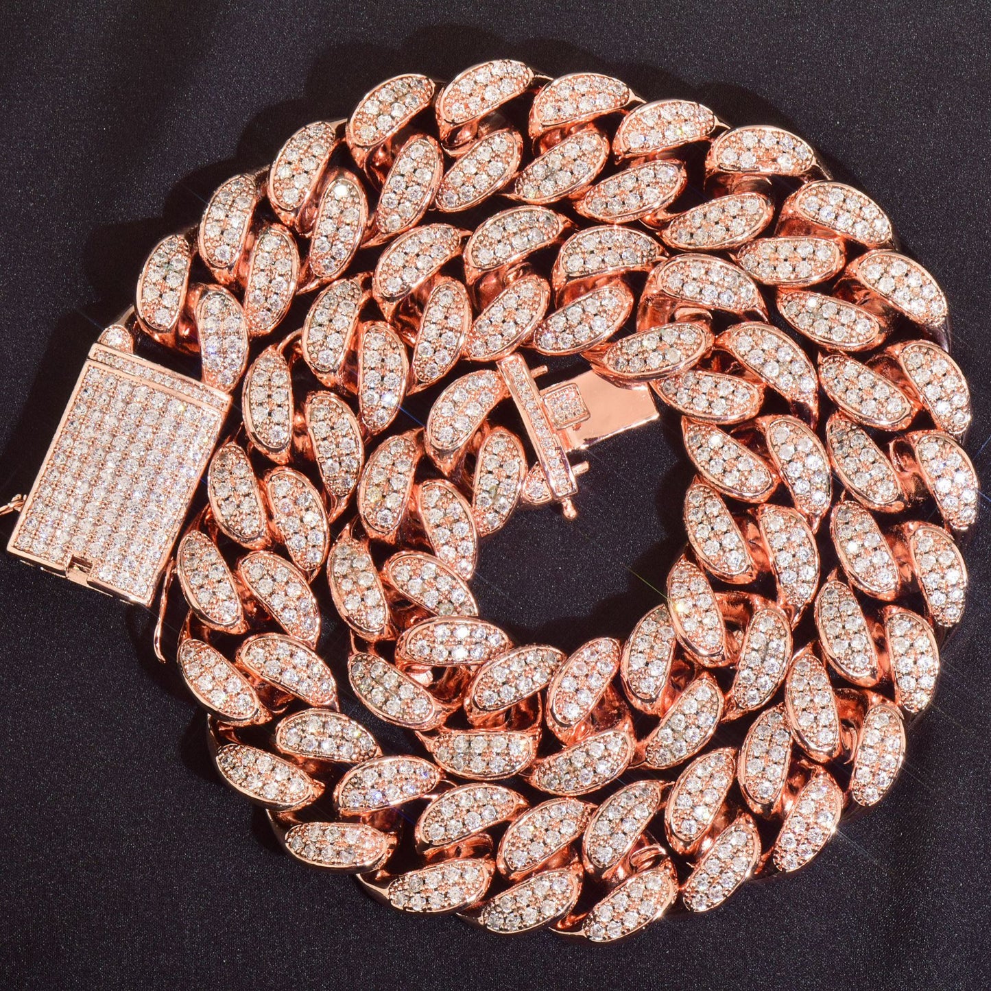 Iced Out Cuban Link Chain Necklace