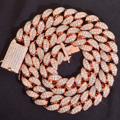 Iced Out Cuban Link Chain Necklace