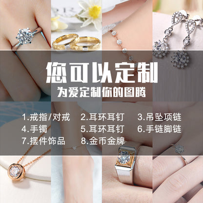 18K Gold Custom Gemstone Bracelet, Elegant Bangle Jewelry for Women