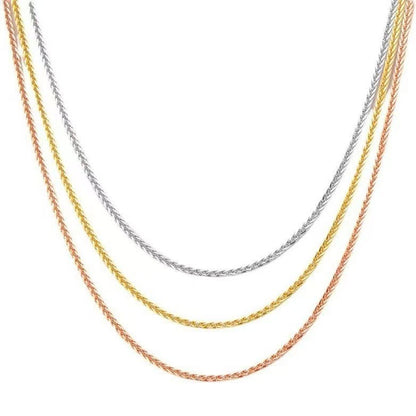 Layered White-Tone Chain Bracelet, Minimal Sparkle Multi-Row Wrist Bracelet for Daily Wear