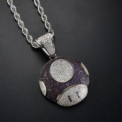 Hip Hop Fashion Copper Pendant Necklace for Men and Women