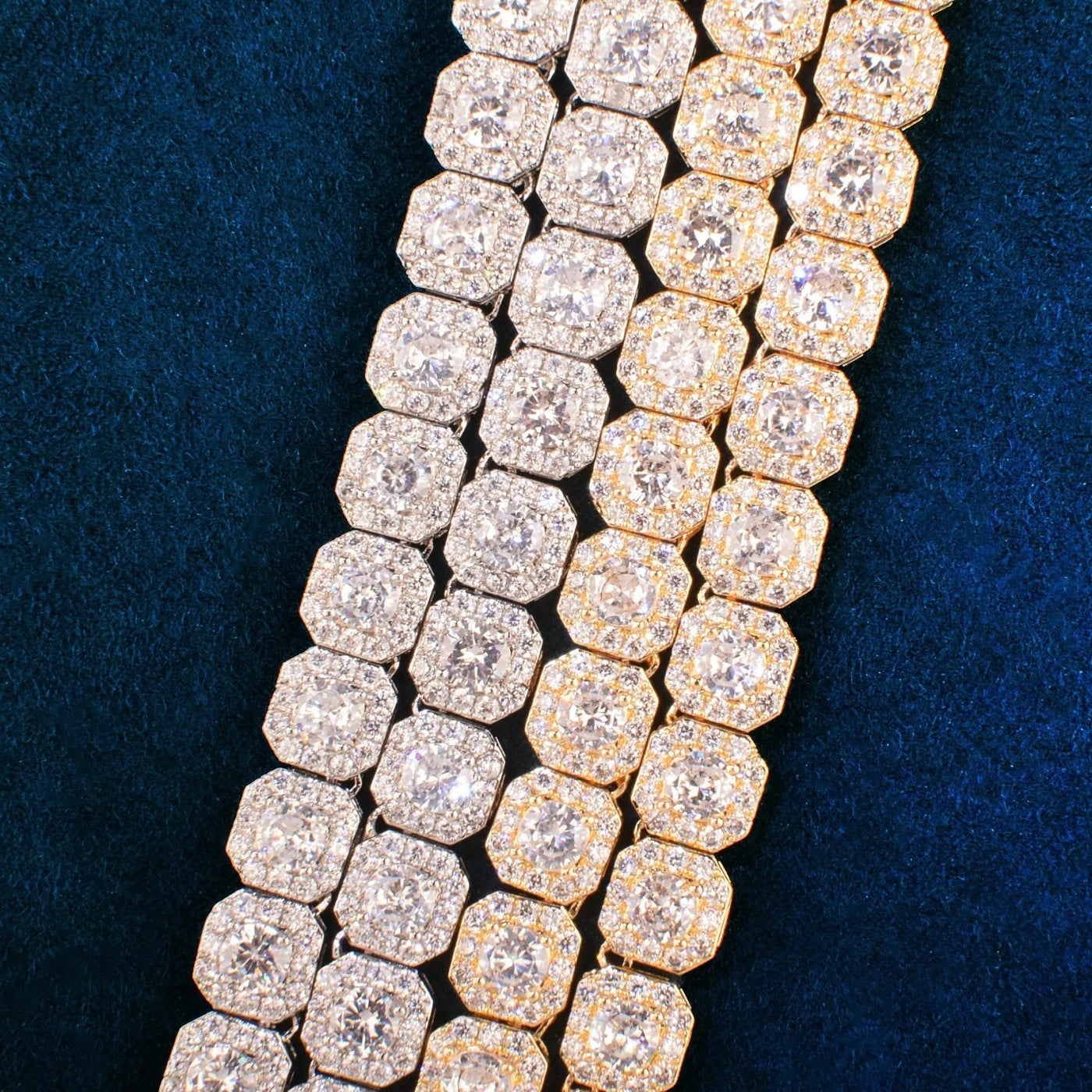 Octagon Iced Out Hip Hop Chain for Men