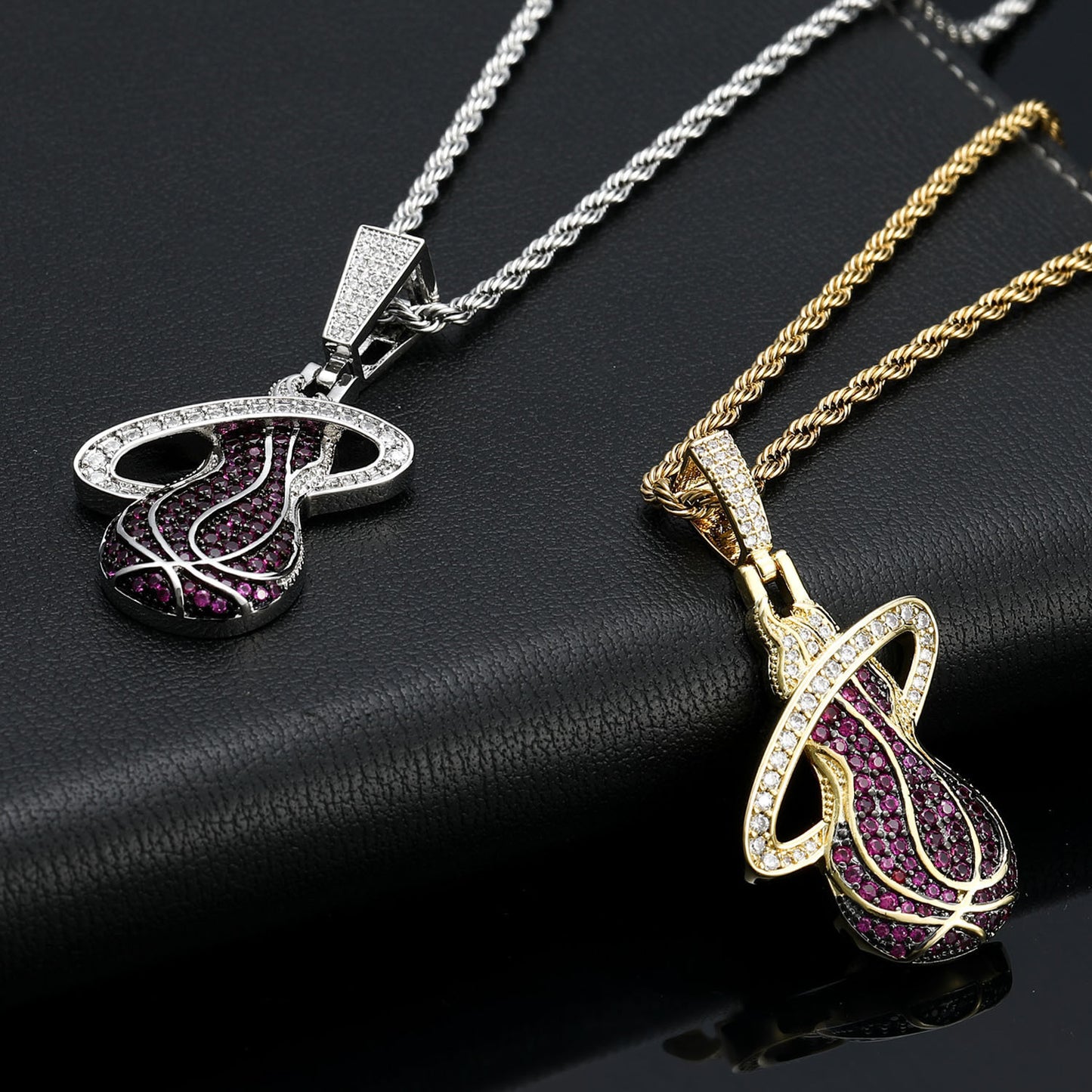 Hip Hop Fashion Copper Pendant Necklace for Men and Women