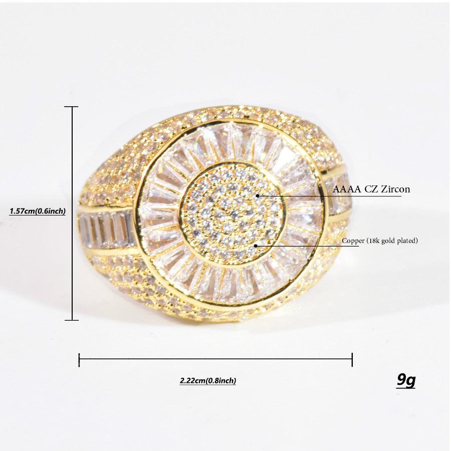 Iced Out Circle Ring product image