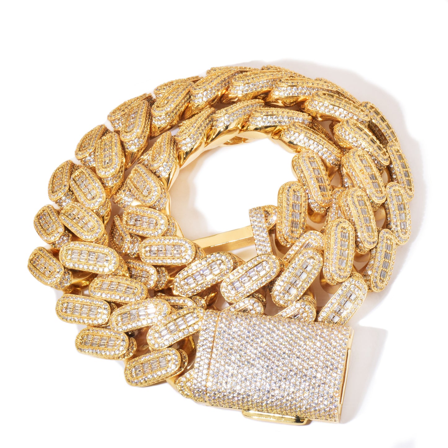 Iced Out Cuban Link Chain