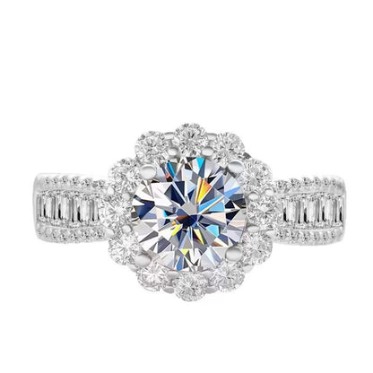 European And American Inspired Geometric Ring For Women