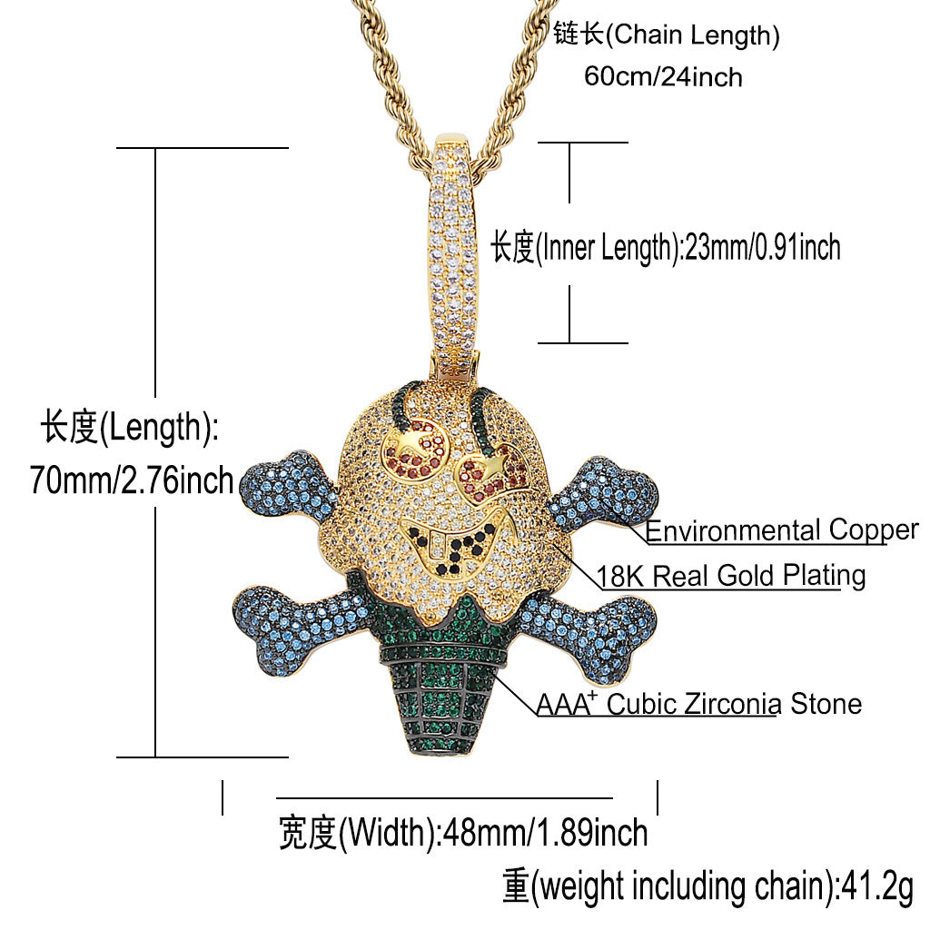 Fashion Stainless Steel Pendant Necklace for Men and Women