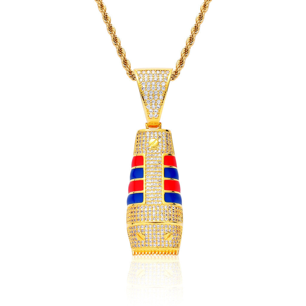 Fashion Copper Pendant Necklace for Men and Women