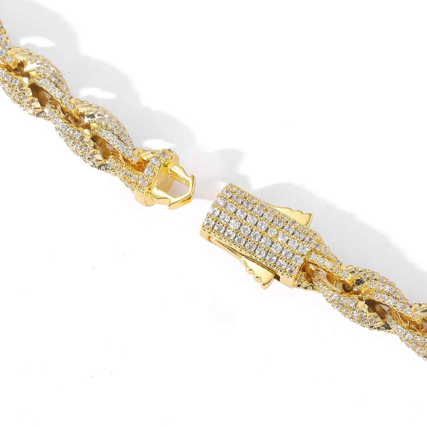 Hip Hop Dragon Cubic Zirconia Pendant Necklace for Men