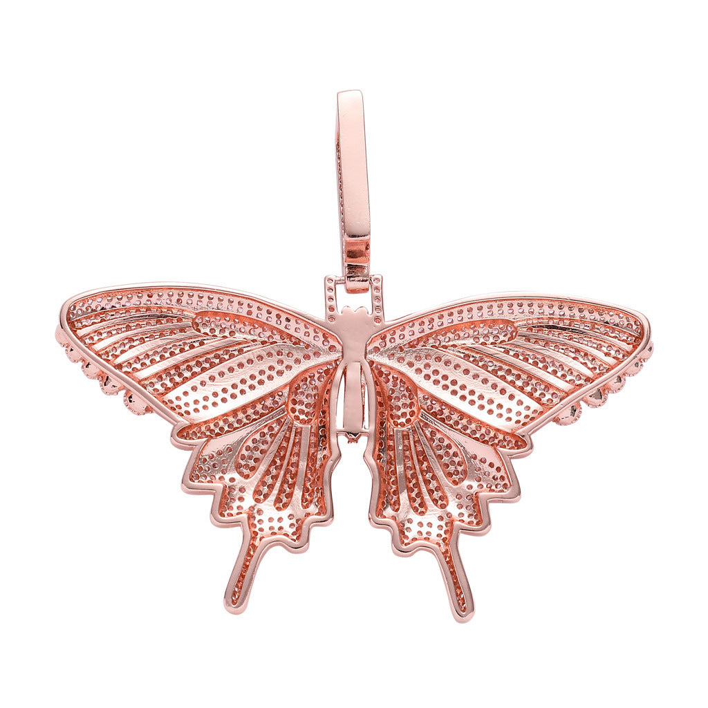 Hip Hop Vintage Fashion Copper Pendant Necklace for Men and Women