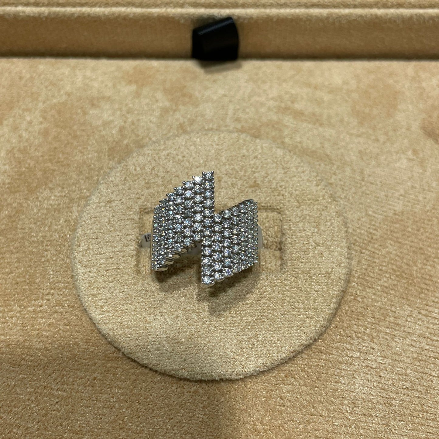 Geometric Sparkling Open Cuff Bracelet Bangle for Women product image