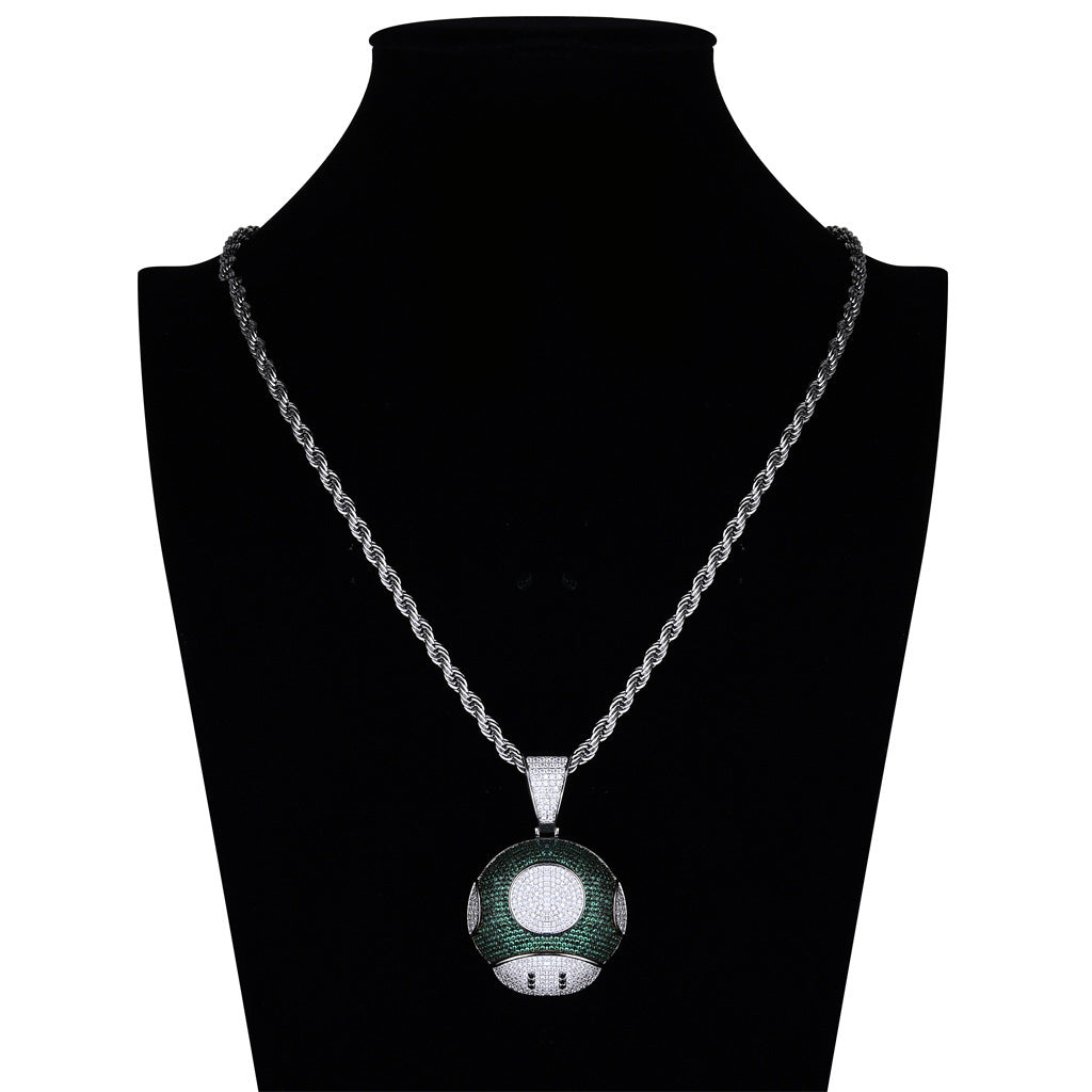 Hip Hop Fashion Copper Pendant Necklace for Men and Women