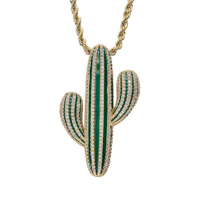 Hip Hop Fashion Copper Pendant Necklace for Men and Women