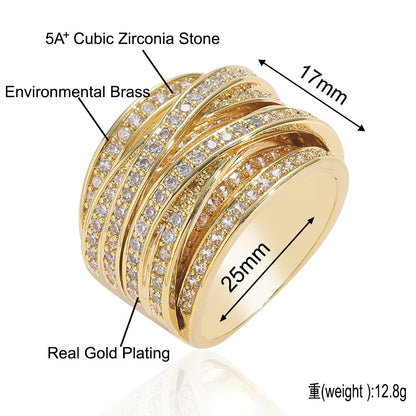 Vintage Fashion Copper Ring for Men